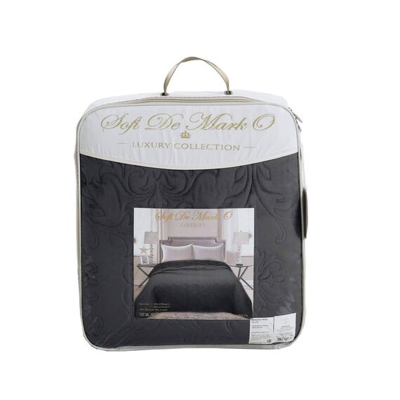 Покрывало Афина, цвет стоун, размер 220х240, Sofi de Marko, изображение 4