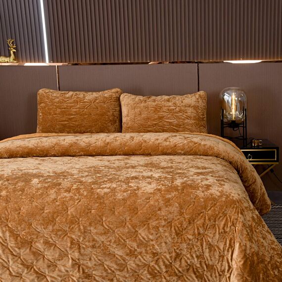 Покрывало Алира, цвет горчичный, размер 240x260, Sofi de Marko, изображение 3