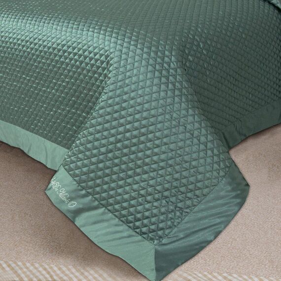 Покрывало Тринити, цвет изумрудный, размер 240х260, Sofi de Marko, изображение 3