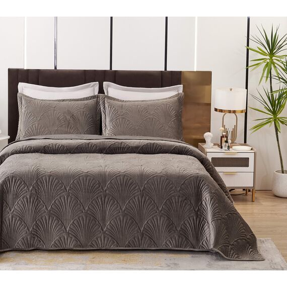 Покрывало Ариэль, цвет серый, размер 240x260, Sofi de Marko, изображение 2