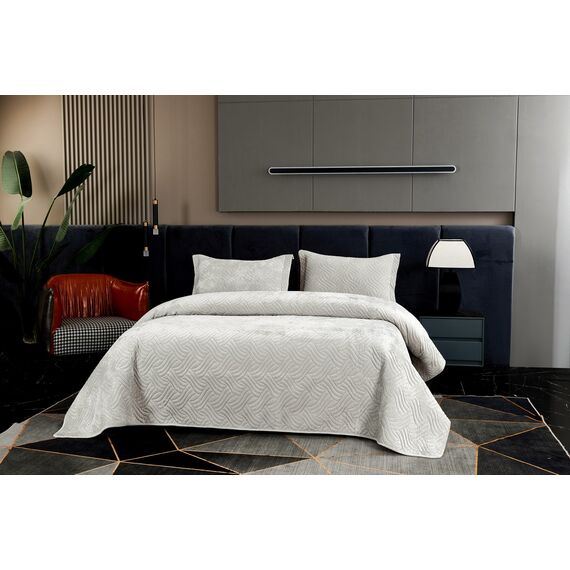 Покрывало Деварта, цвет светло-серый, размер 160х220, Sofi de Marko, изображение 2