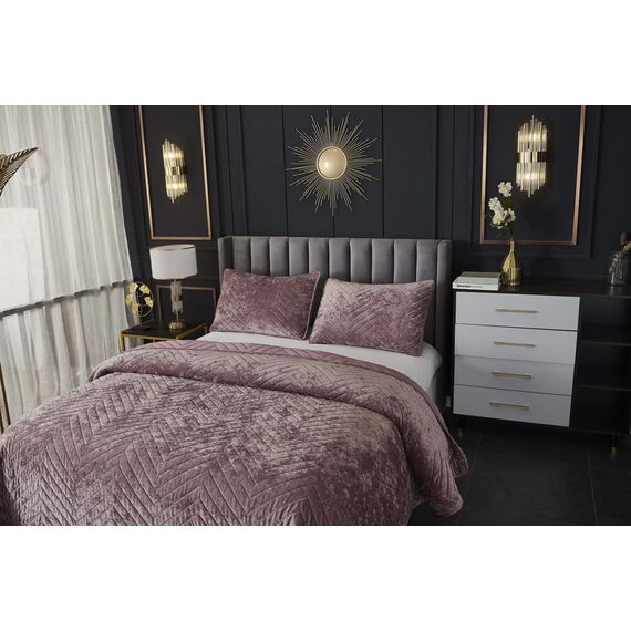 Покрывало Фернанд, цвет пепельная роза, размер 160x220, Sofi de Marko, изображение 2