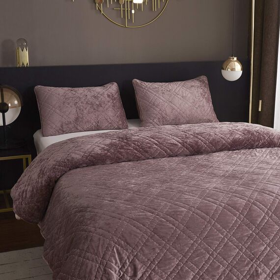 Покрывало Селена, цвет пепельная роза, размер 160х220, Sofi de Marko, изображение 2