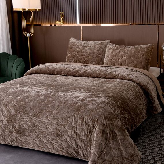 Покрывало Алира, цвет капучино, размер 160х220, Sofi de Marko, изображение 2