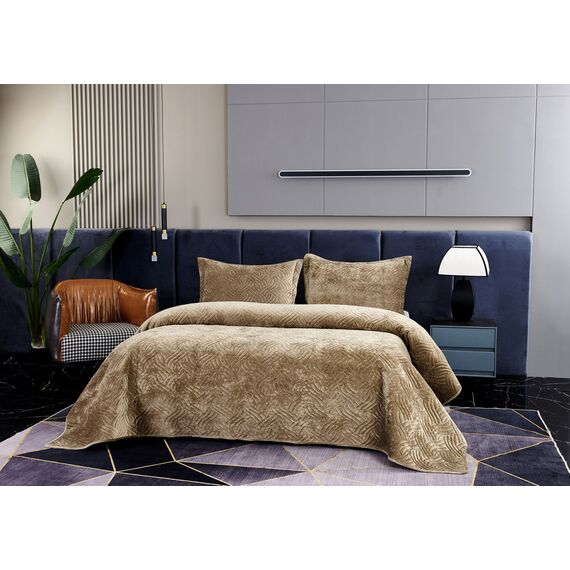 Покрывало Деварта, цвет капучино, размер 240x260, Sofi de Marko, изображение 2