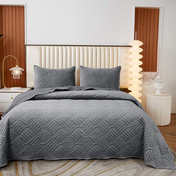 Покрывало Армандо, цвет серый, размер 240х260, Sofi de Marko, изображение 2