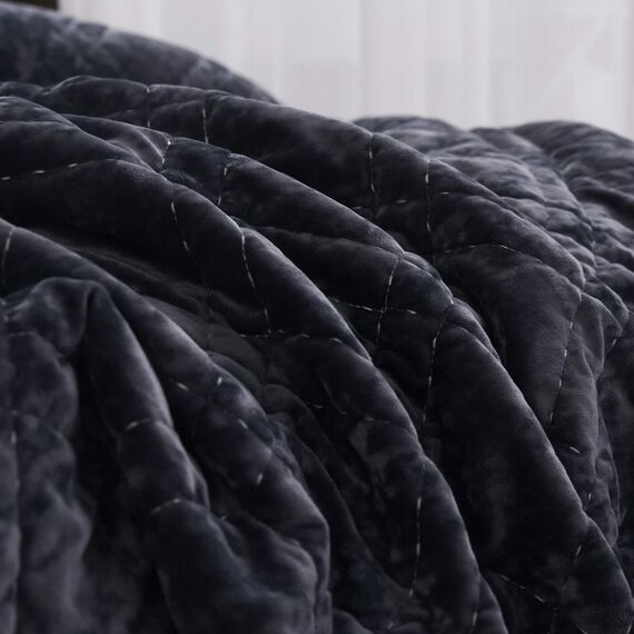 Покрывало Селена, цвет антрацит, размер 160х220, Sofi de Marko, изображение 9