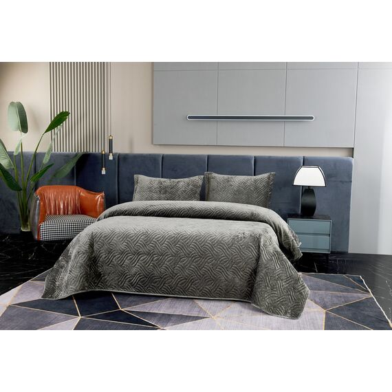 Покрывало Деварта, цвет стоун, размер 240x260, Sofi de Marko, изображение 2