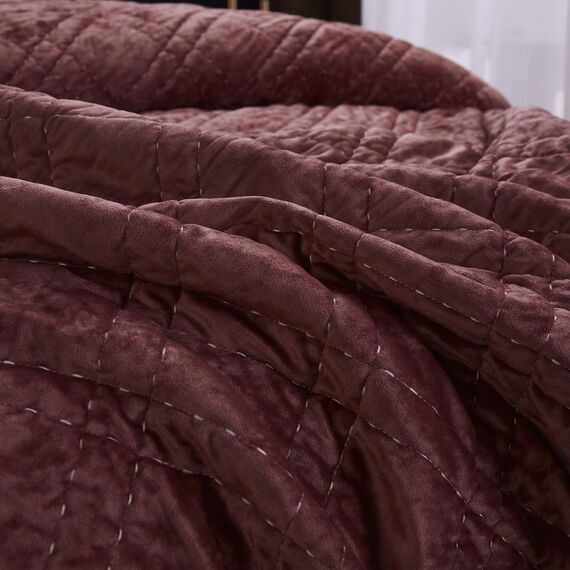 Покрывало Селена, цвет терракотовый, размер 160х220, Sofi de Marko, изображение 9