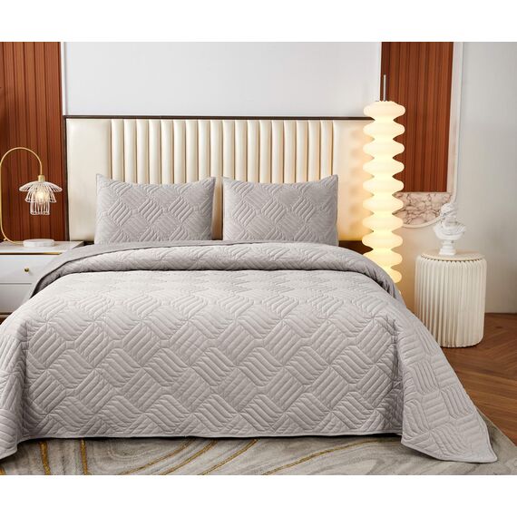 Покрывало Армандо, цвет светло-серый, размер 240х260, Sofi de Marko, изображение 2