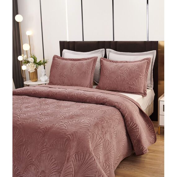 Покрывало Ариэль, цвет чайная роза, размер 240x280, Sofi de Marko, изображение 3