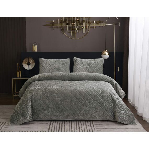 Покрывало Селена, цвет изумрудный, размер 160х220, Sofi de Marko