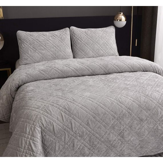 Покрывало Селена, цвет серебро, размер 160х220, Sofi de Marko, изображение 3