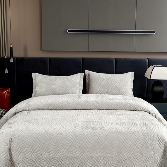 Покрывало Деварта, цвет светло-серый, размер 240x260, Sofi de Marko, изображение 2