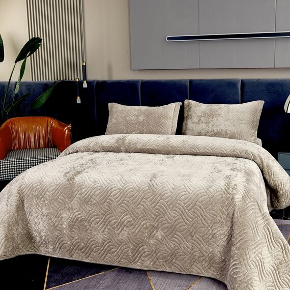 Покрывало Деварта, цвет бежевый, размер 160х220, Sofi de Marko, изображение 4