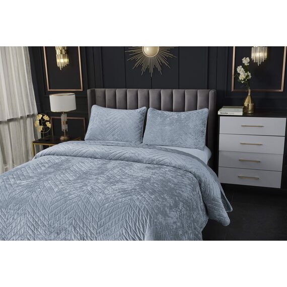 Покрывало Фернанд, цвет серо-голубой, размер 240х260, Sofi de Marko, изображение 8