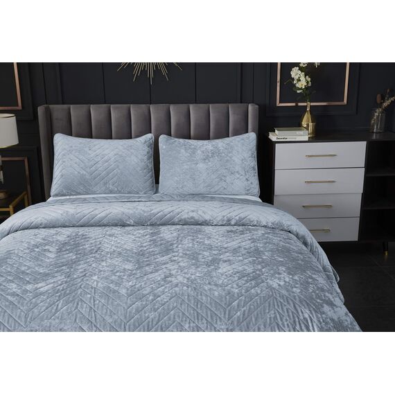 Покрывало Фернанд, цвет серо-голубой, размер 240х260, Sofi de Marko, изображение 7