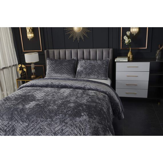 Покрывало Фернанд, цвет серый, размер 160х220, Sofi de Marko, изображение 3