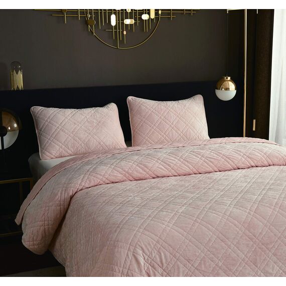 Покрывало Селена, цвет пудра, размер 160х220, Sofi de Marko, изображение 2