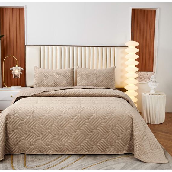 Покрывало Армандо, цвет светло-бежевый, размер 160х220, Sofi de Marko, изображение 2