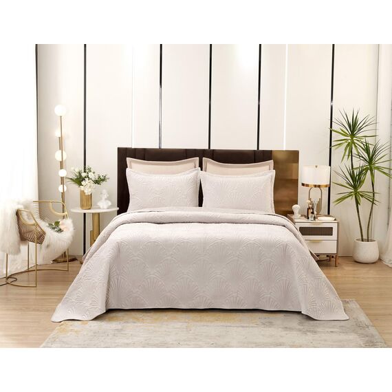 Покрывало Ариэль, цвет серебро, размер 240x260, Sofi de Marko