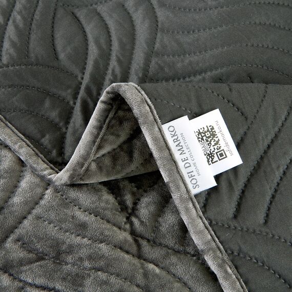 Покрывало Деварта, цвет стоун, размер 160х220, Sofi de Marko, изображение 7