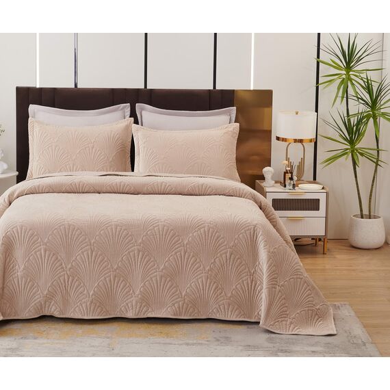 Покрывало Ариэль, цвет светло-бежевый, размер 240x280, Sofi de Marko, изображение 2