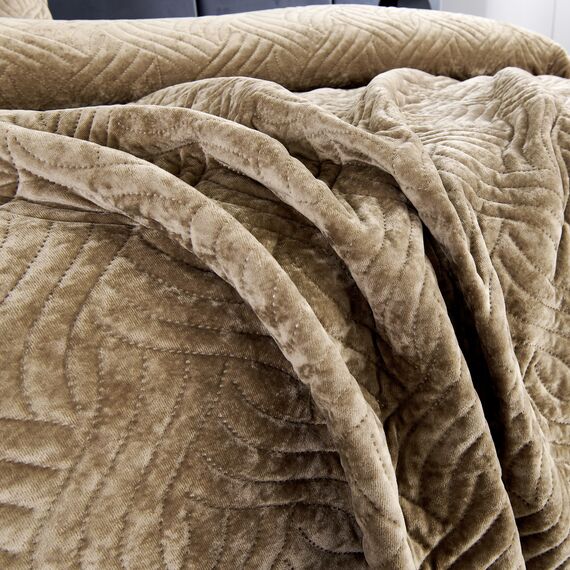 Покрывало Деварта, цвет капучино, размер 240x260, Sofi de Marko, изображение 6