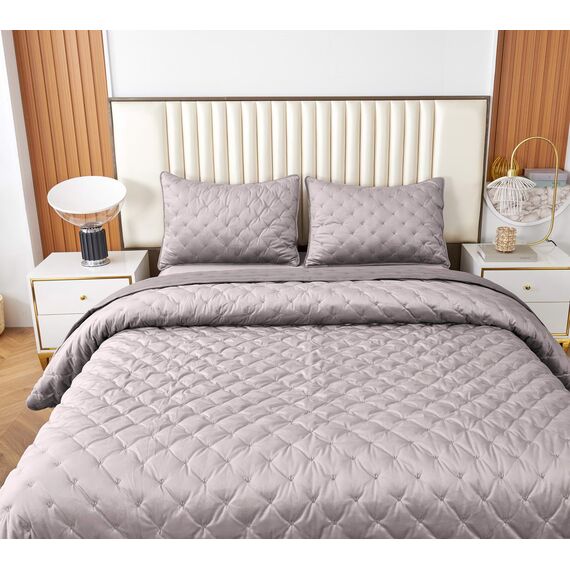 Покрывало Лея, цвет серебро, размер 240x260, Sofi de Marko, изображение 3