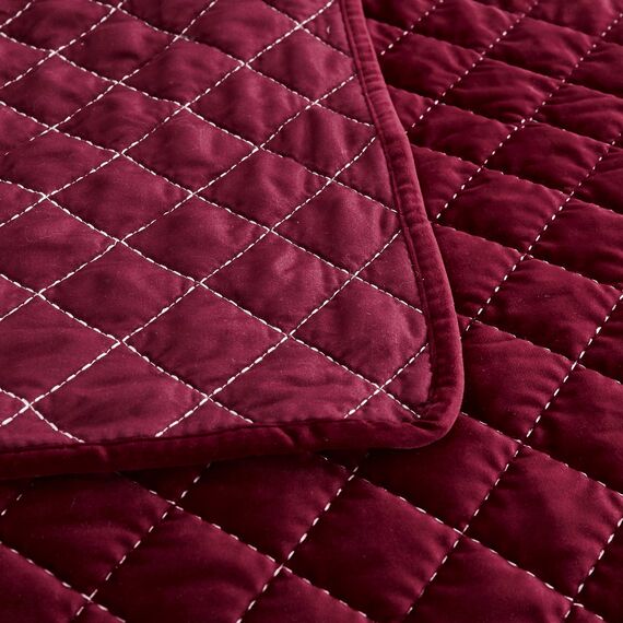 Покрывало Мартин, цвет бордо, размер 240х260, Sofi de Marko, изображение 6