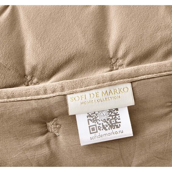 Покрывало Лея, цвет бежевый, размер 160х220, Sofi de Marko, изображение 5