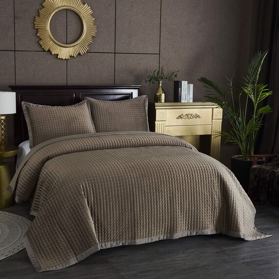 Покрывало Лоретта, цвет капучино, размер 240х260, Sofi de Marko, изображение 9