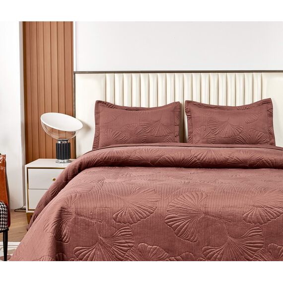 Покрывало Бенита, цвет марсала, размер 240x260, Sofi de Marko, изображение 9