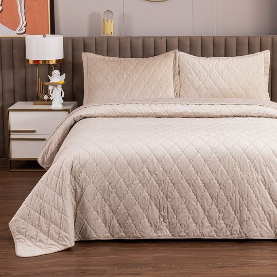 Покрывало Деметра, цвет светло-бежевый, размер 160х220, Sofi de Marko, изображение 2