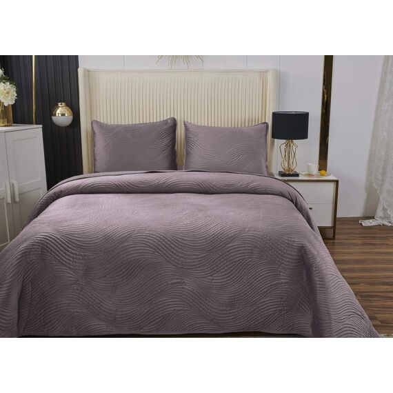 Покрывало Жизель, цвет пепельная роза, размер 240х260, Sofi de Marko, изображение 9