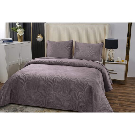 Покрывало Жизель, цвет пепельная роза, размер 240х260, Sofi de Marko, изображение 2