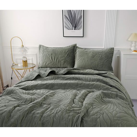 Покрывало Глория, цвет зеленый, размер 160х220, Sofi de Marko, изображение 10