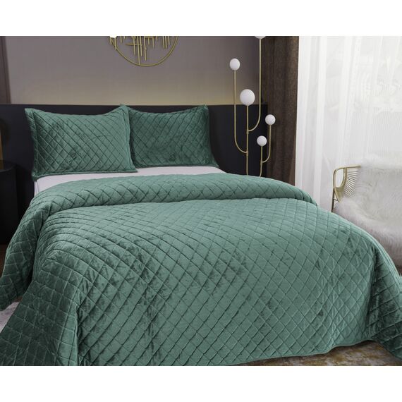 Покрывало Натаниэль, цвет изумрудный, размер 160х220, Sofi de Marko, изображение 3