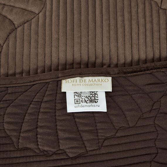 Покрывало Бенита, цвет шоколад, размер 160х220, Sofi de Marko, изображение 10