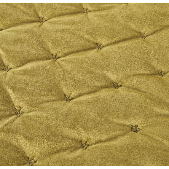 Покрывало Лея, цвет горчичный, размер 240x260, Sofi de Marko, изображение 10