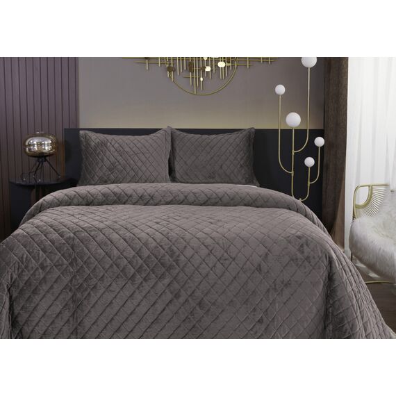 Покрывало Натаниэль, цвет мокко, размер 160х220, Sofi de Marko, изображение 2