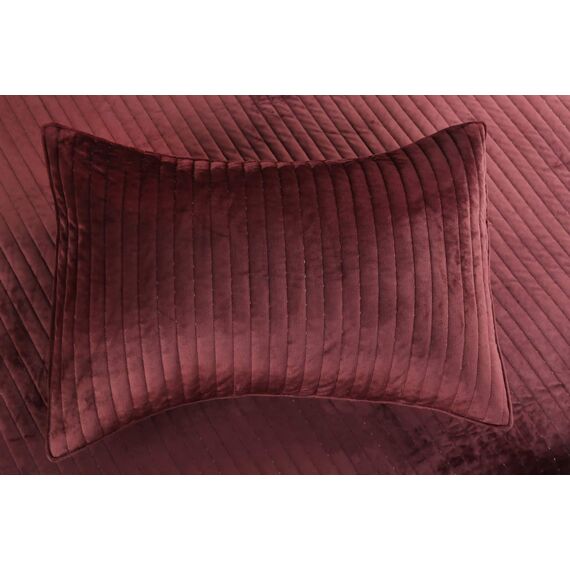 Покрывало Вельмонт, цвет бордо, размер 230х250, Sofi de Marko, изображение 5