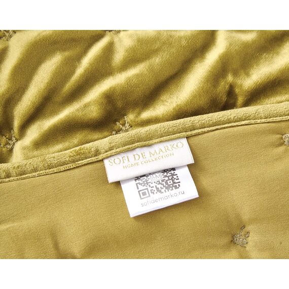 Покрывало Лея, цвет горчичный, размер 240x260, Sofi de Marko, изображение 5