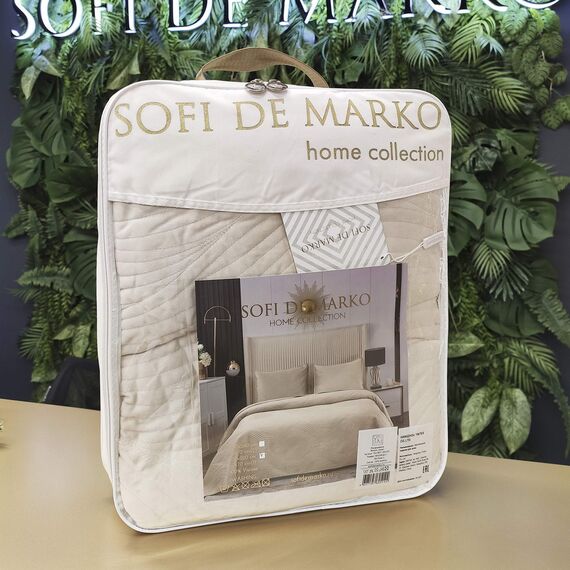 Покрывало Жизель, цвет чайная роза, размер 240х260, Sofi de Marko, изображение 10