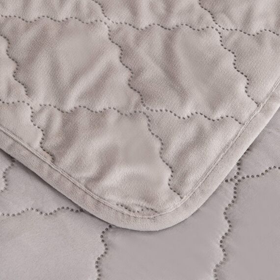 Покрывало Деметра, цвет светло-серый, размер 240х260 , Sofi de Marko, изображение 7