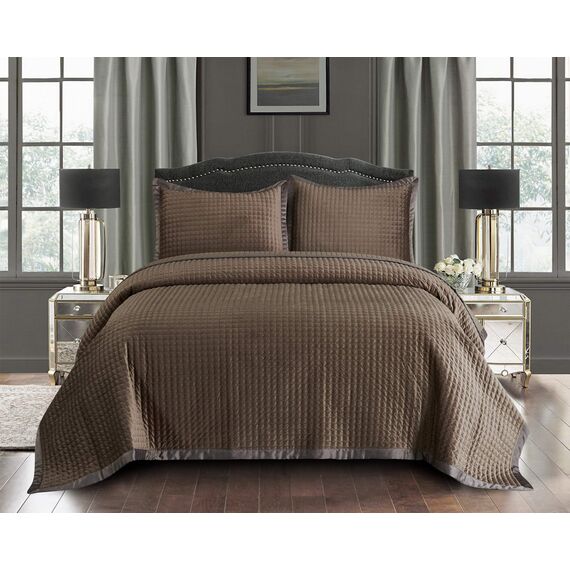 Покрывало Лоретта, цвет капучино, размер 160х220, Sofi de Marko