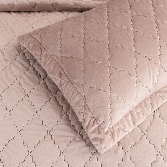 Покрывало Деметра, цвет пепельная роза, размер 240х260 , Sofi de Marko, изображение 4