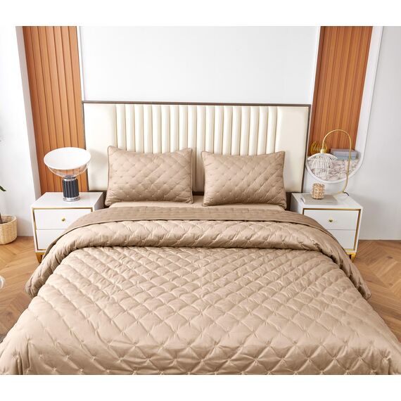 Покрывало Лея, цвет бежевый, размер 240x260, Sofi de Marko, изображение 3