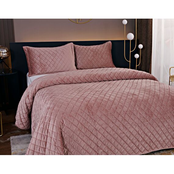 Покрывало Натаниэль, цвет чайная роза, размер 240х260, Sofi de Marko, изображение 3