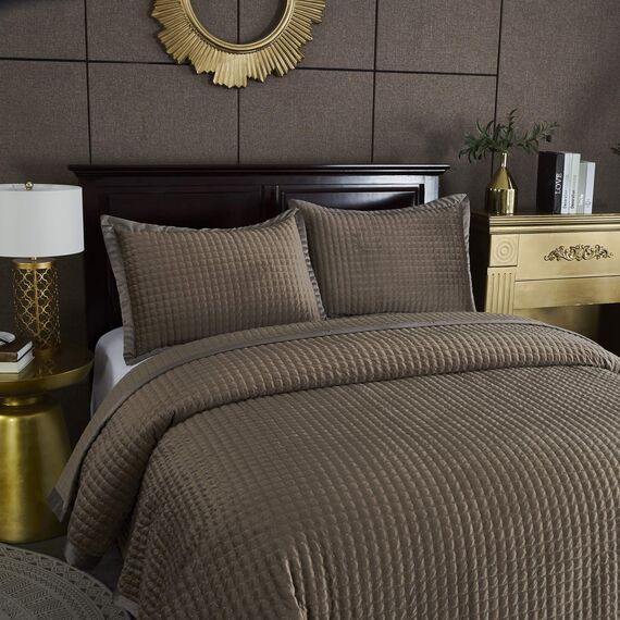 Покрывало Лоретта, цвет капучино, размер 160х220, Sofi de Marko, изображение 8